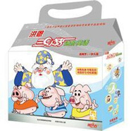 洪恩三只小豬進(jìn)階英語(yǔ)（8DVD+教材）