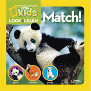 國家地理 National Geographic Kids Look and Learn Match 紙板書(shū) 英文原版