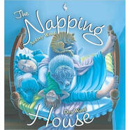 打瞌睡的房子 The Napping House   board book進(jìn)口原版 英文