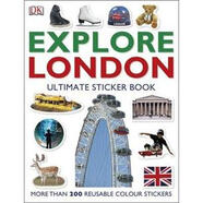 DK倫敦探索終極貼紙書?DK Explore London: The Ultimate Sticker Book 進(jìn)口原版 兒童貼紙書  小學(xué)教輔