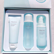 PROYA（珀萊雅）水動(dòng)力潔面水乳霜 補(bǔ)水保濕 正品套盒 水動(dòng)力三件套 潔面+水+乳