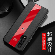 德夕爾 華為nova6手機(jī)殼商務(wù)手機(jī)套5G版超跑設(shè)計(jì)防滑簡約個(gè)性硅膠防摔全包皮套 華為nova6【紅色-保時(shí)捷】