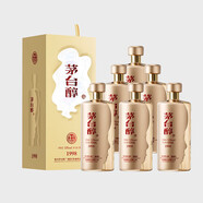茅臺 貴州茅臺集團(tuán) 茅臺醇系列 53度柔和醬香型白酒【新老款隨機(jī)】 500mL 6瓶 茅臺醇1998整箱