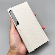 華為（HUAWEI）matexs2手機(jī)殼XS2保護(hù)套折疊屏腕帶全包防摔原裝同款原廠 錦白【原裝同款】單殼 華為Mate Xs2