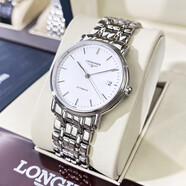 【二手99新】浪琴(Longines)男表瑰麗系列經(jīng)典自動機械男士腕表 瑞士名表 二手浪琴手表 34.5白面-鋼帶L4.821.4.12.6