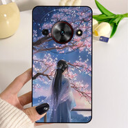 旭杉斯中興ZTE7551N手機套中興遠航60手機殼ZTE小鮮60保護套卡通 花仙子+送手繩