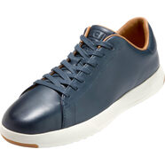 Cole Haan 歌涵 男士休閑鞋 時(shí)尚輕盈皮革運(yùn)動(dòng)鞋板鞋網(wǎng)球運(yùn)動(dòng)鞋 Blazer Blue Hand Stain 10.5