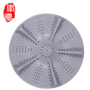 徽曦適配志高夏新武漢小天鵝榮事達(dá)洗衣機(jī)轉(zhuǎn)盤波輪盤底盤配件XQB120-818 100-818/828 直徑38.5~38.7cm/高4【配螺絲+墊片】