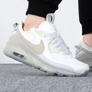 耐克（NIKE）男鞋夏季新款運動(dòng)鞋AIR MAX 90氣墊緩震透氣跑步鞋復古休閑鞋 DM0033-100/AIR MAX 90/米白色 41
