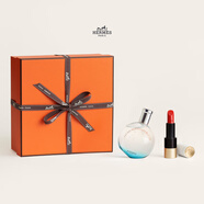愛馬仕（HERMES）口紅香水女禮盒緞光75藍(lán)色橘彩30ml木質(zhì)調(diào)七夕情人節(jié)禮物送女友