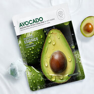 面膜facial mask補水滋潤水果面膜貼護膚品片裝 Avocado 牛油果面膜 25ml  十片