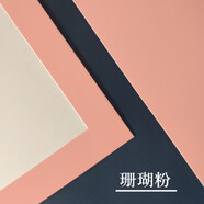 昊拓 相框貼墻創(chuàng)意掛墻5寸6寸7寸8寸10寸簡易畫框相片卡紙質(zhì)相框 珊瑚粉 A4紙相框(無支架) +膜+膠
