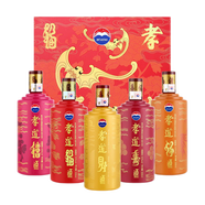 茅臺(tái)（MOUTAI）貴州茅臺(tái)股份公司出品 孝道酒 53度醬香型白酒500ml 2014年 五福孝道酒禮盒 整箱5瓶