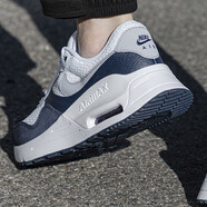 耐克（NIKE）官方艦店男鞋 秋季新款運動鞋AIR MAX氣墊緩震耐磨休閑透氣跑步鞋 DM9537-102白藍/AIR MAX氣墊 40.5
