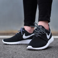 耐克（NIKE）女鞋 春秋季新款運(yùn)動(dòng)鞋輕便休閑鞋減震耐磨低幫透氣跑步鞋 844994-002黑色/奧利奧 37.5