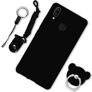 鑫唯樂(lè )vivo y85手機殼vivo y85a保護套硅膠軟vovoy85防摔創(chuàng  )意vivoz1男女 純黑色 Y85