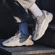 阿迪達斯（adidas）男鞋女鞋 Yeezy 700 V2 Boost老爹鞋灰白休閑椰子700運動(dòng)跑步鞋 EF2829【灰白/2022版】 41