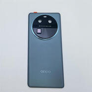 OPPO適用于oppofindx5原裝后蓋findx6玻璃x6pro純原廠手機電池蓋后殼 findx6飛泉綠玻璃后蓋帶閃光燈