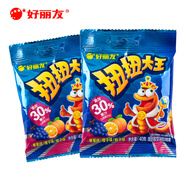 好麗友扭扭大王果汁軟糖40g包動(dòng)物造型橡皮糖萬圣節(jié)糖果小零食 扭扭大王3包