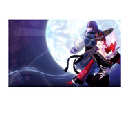 居夢(mèng)塢 秦時(shí)明月動(dòng)漫命焰靈姬宿舍墻貼房間裝飾海報周邊宿舍 NB23624 50*30cm