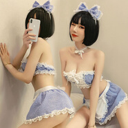 GFM8件套裝情趣內衣性感睡衣女仆裝制服誘惑角色扮演比基尼抹胸短裙學(xué)生夫妻刺激級為污度高檔sm成人用品8232