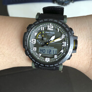 卡西歐（CASIO） 手表 PROTREK系列太陽能戶外登山運(yùn)動(dòng)男士腕手表 PRG-601YB-3（不帶電波）