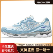 亞瑟士（ASICS）GEL-NYC舒適時(shí)尚低幫跑步鞋男女同款藍色 藍色/白色 37.5