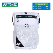 YONEX 尤尼克斯yy新品羽毛球背包帶獨(dú)立鞋倉(cāng)大容量雙肩運(yùn)動(dòng)背包多功能 249CR 白藍(lán)（雙肩包）