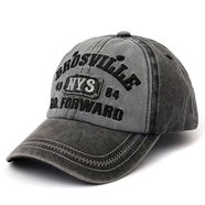 澳美樂(lè )活做舊水洗男士牛仔帽戶(hù)外個(gè)性棒球帽男款鴨舌設計時(shí)尚運動(dòng)帽 小黑【可調節】