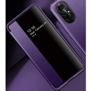 亞伊美 適用華為鼎橋N8Pro手機殼N8por保護NAT一TN70素皮套NATTN側窗5G翻蓋tdt