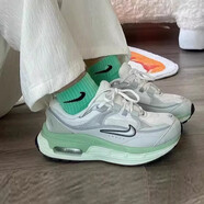 耐克（NIKE） 女鞋2025秋冬季新款A(yù)IR MAX 97氣墊運(yùn)動(dòng)鞋輕便緩震休閑鞋跑步鞋 DH5128-103白黑色淺銀綠 36.5