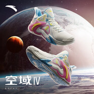 安踏（ANTA）空域4｜水泥克星籃球鞋男款實(shí)戰(zhàn)透氣減震運(yùn)動(dòng) 象牙白-3 41