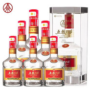 五糧液股份公司 五糧液52度白酒濃香型婚宴婚慶宴席商務(wù)禮盒年貨送禮 五糧PTVIP典藏500ml*6瓶