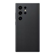 SAMSUNG 三星 Galaxy S24 超人造皮革手機殼 觸感柔軟 優(yōu)雅設(shè)計 防刮 美國版 GP-FPS928HCABW 黑色