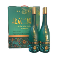 金北二鍋頭 清香型白酒 純糧酒 光瓶口糧酒 42度 500mL 6瓶 整箱裝