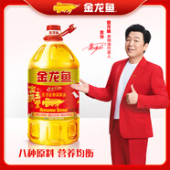 金龍魚 食用油 金玉滿堂黃金比例食用植物調(diào)和油5.88L