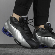 耐克（NIKE）男鞋 SHOX BB4 秋季新款運動(dòng)鞋實(shí)戰訓練耐磨透氣籃球鞋 AT7843-001 40