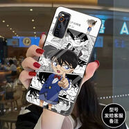 OPPOreno9名偵探柯南安室透手機(jī)殼vivox90平次蘋果13真我小米玻璃 a24364江戶川柯南-鋼化玻璃 OPPO型號(hào)-記得發(fā)給客服