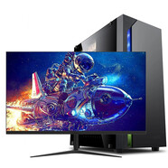 宏碩（hongshuo） 酷睿i7/十代/RTX2060臺式機電腦主機家用游戲辦公組裝電腦整機全套 主機+27英寸超清顯示器 配置二(九代i5/GTX960 獨顯)
