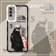 飛克斯適用 華為麥芒10手機殼華為麥芒10se/麥芒9/7透明硅膠天使眼保護套全包防摔耐磨動(dòng)漫咒術(shù)回戰簡(jiǎn)約 TS129北面五條悟 華為麥芒10