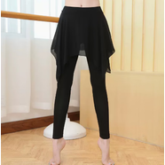 形體服女套裝舞蹈練功服裝女套裝夏形體學(xué)生訓練中國古典舞莫代爾上衣現代舞秋 長(cháng)褲紗褲 XXL