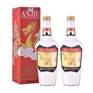 安酒老酒 安酒 55度 龍盒安酒 復古版 濃香型白酒 2018年 55%vol 500mL 2瓶