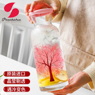帕莎帕琦進(jìn)口無(wú)鉛冰箱冷水壺玻璃耐高溫家用儲(chǔ)水商用水果冷泡茶夏季涼水壺 Happy Sharing-變色水壺 1250ml
