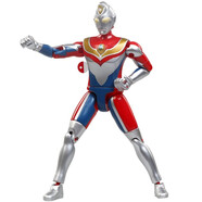 萬(wàn)代（BANDAI） 發(fā)聲超可動(dòng) 奧特曼 手辦模型玩具 17cm 發(fā)聲超可動(dòng) 戴拿