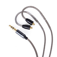 Earmax 適用索尼XBA-N3AP N1AP 300AP SE215 SE535 MMCX耳機線(xiàn) 灰色直插帶掛/ 普通版