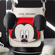 杯具熊原裝正品兒童保溫杯水杯配件水壺通用背帶保護套專(zhuān)用杯套子 好奇米奇皮套+背帶 1個(gè)