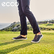 愛步（ECCO）高爾夫運動鞋男 GOLF球鞋休閑男士男鞋緩震耐磨 核心100814 深藍(lán)色/沙色10081460908 39