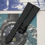 適用于天梭1853海浪系列T112原廠(chǎng)皮帶 T112210A 原裝真皮表帶女 15MM 原廠(chǎng)黑色無(wú)扣 15mm