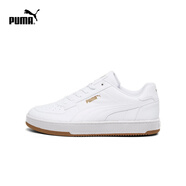彪馬（PUMA）經(jīng)典復(fù)古透氣休閑板鞋男女同款休閑鞋CAVEN 2.0 392290 白-金色-樹膠色-09 41