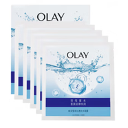 【準新品】玉蘭油（OLAY）鎖水面膜10片裝女士護膚品保濕補水水嫩彈潤長(cháng)效保濕控油平衡